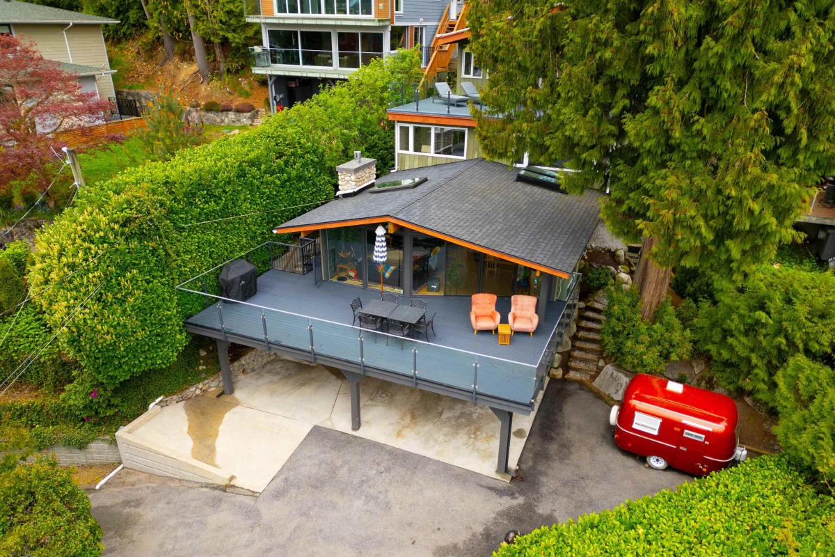 Exterior Rear Photo of 2873 Panorama Drive, North Vancouver, BC