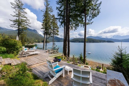 Kitchen Island Photo of 766 The Grove Road, Gambier Island, BC