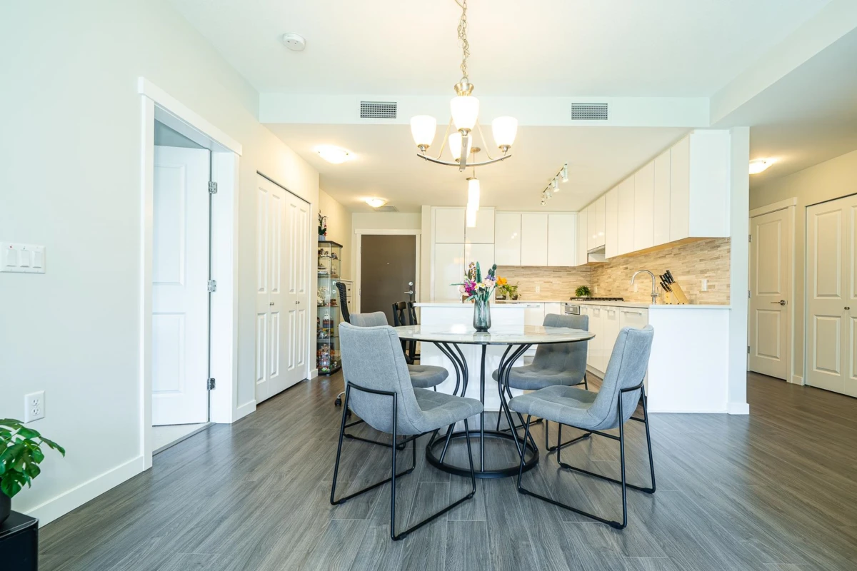 Dining Area Photo of 213 9551 Alexandra Road, Richmond, BC