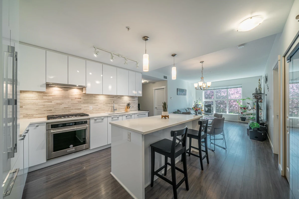 Family Room Photo of 213 9551 Alexandra Road, Richmond, BC