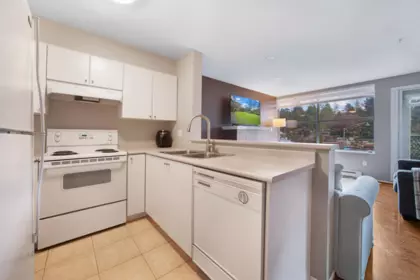 Kitchen Island Photo of 321 225 Newport Drive, Port Moody, BC