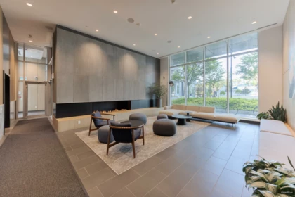 Garage Interior Photo of 4401 3833 Evergreen Place, Burnaby, BC