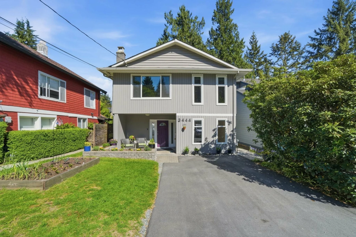 Exterior Rear Photo of 3444 Church Street, North Vancouver, BC