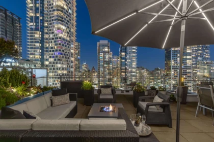 Outdoor Patio Photo of 1803 1009 Harwood Street, Vancouver, BC
