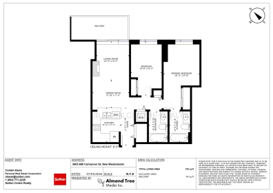 Garage Interior Photo of 3003 888 Carnarvon Street, New Westminster, BC