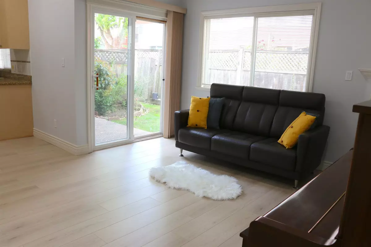 Living Room Photo of 3 7433 St. Albans Road, Richmond, BC
