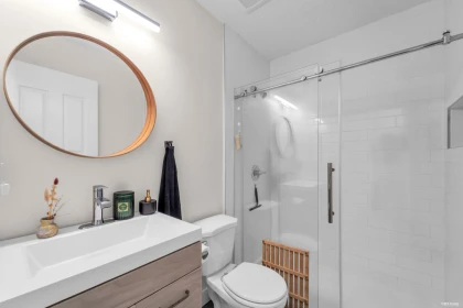 Guest Bathroom Photo of 214 11791 King Road, Richmond, BC