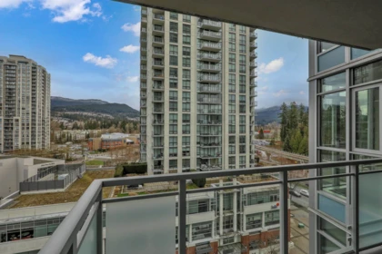 Outdoor Patio Photo of 1002 3008 Glen Drive, Coquitlam, BC