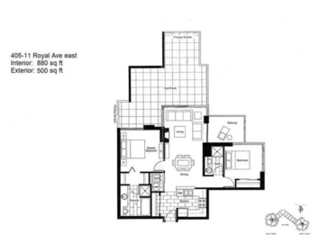 Primary Bedroom Photo of 405 11 E Royal Avenue, New Westminster, BC