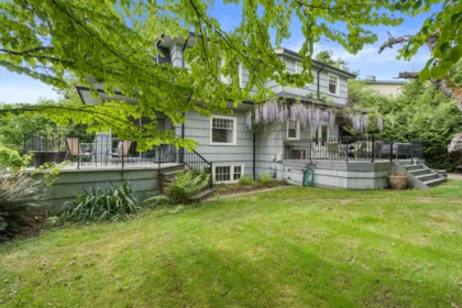 Aerial View of 5662 Laburnum Street, Vancouver, BC