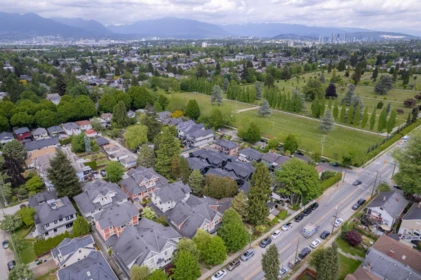 Aerial View of 357 E 33rd Avenue, Vancouver, BC