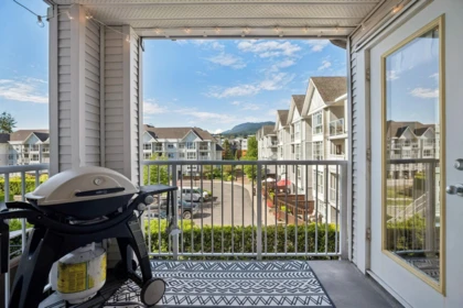 Outdoor Deck Photo of 212 3122 St Johns Street, Port Moody, BC