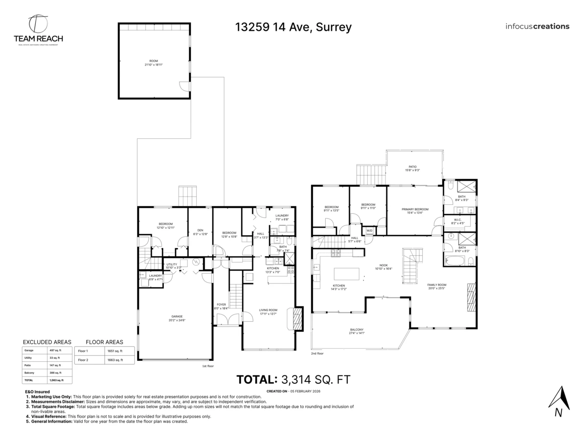 Family Room Photo of 13259 14 Avenue, Surrey, BC