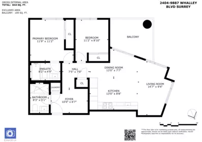 Community Amenities Photo (Clubhouse) of 2404 9887 Whalley Boulevard, Surrey, BC