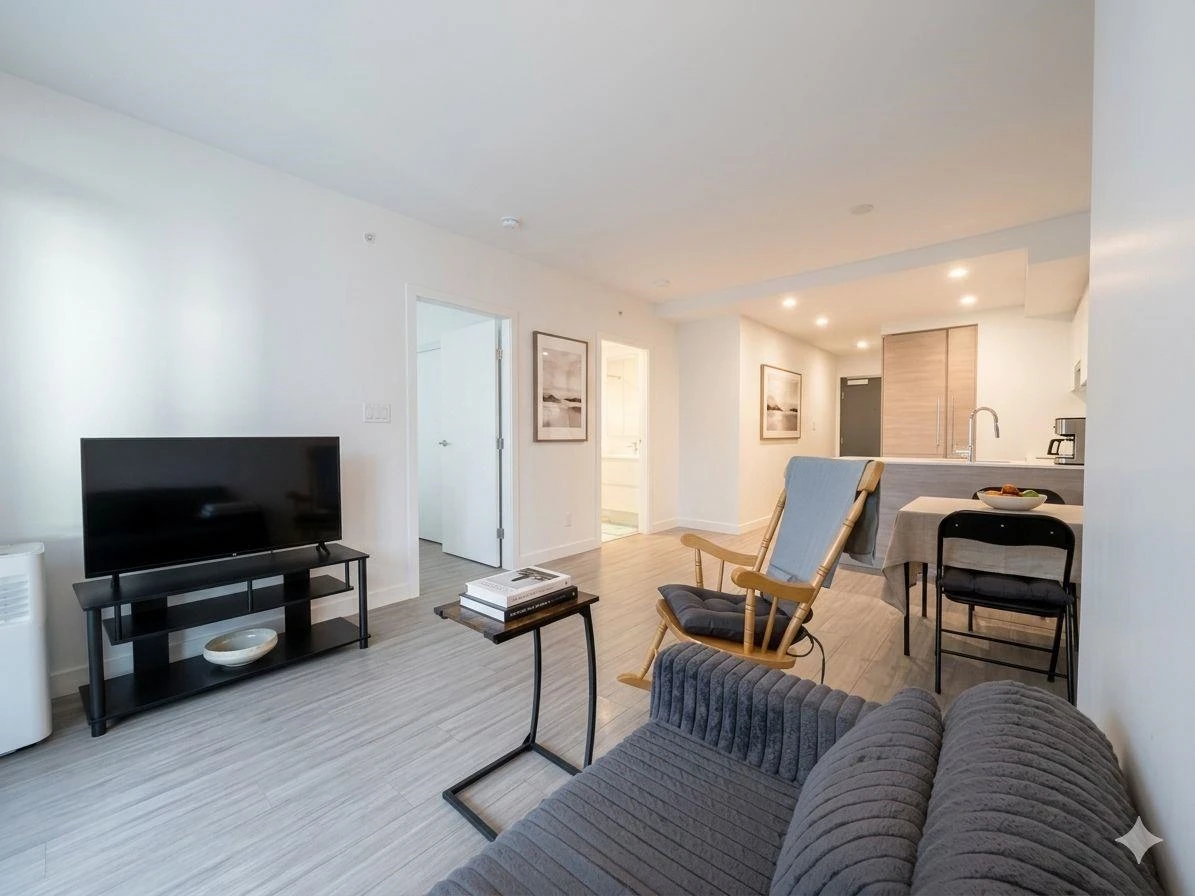 Living Room Photo of 1308 13615 Fraser Highway, Surrey, BC