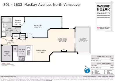 Front Yard Photo of 301 1633 Mackay Avenue, North Vancouver, BC