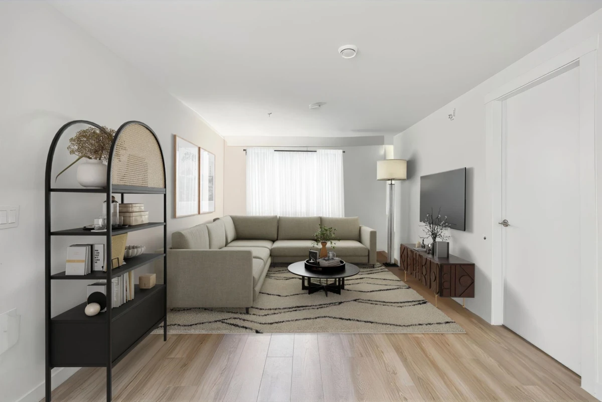 Living Room Photo of 207 232 Sixth Street, New Westminster, BC