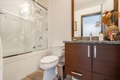 Powder Room Photo of 306 288 Hampton Street, New Westminster, BC