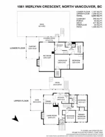 Playground / Recreational Area Near 1561 Merlynn Crescent, North Vancouver, BC