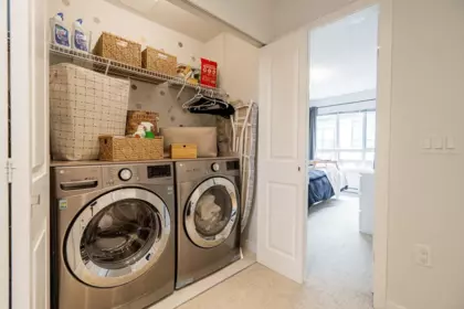 Laundry Room Photo of 78 3500 Burke Village Promenade, Coquitlam, BC