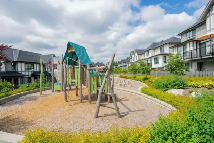 Outdoor Patio Photo of 78 3500 Burke Village Promenade, Coquitlam, BC