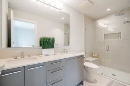 Powder Room Photo of 78 3500 Burke Village Promenade, Coquitlam, BC