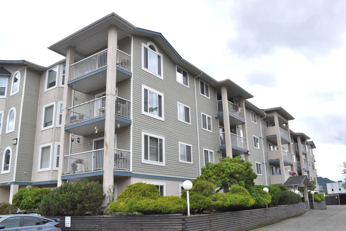 Exterior Rear Photo of 402 8537 Young Road, Chilliwack, BC
