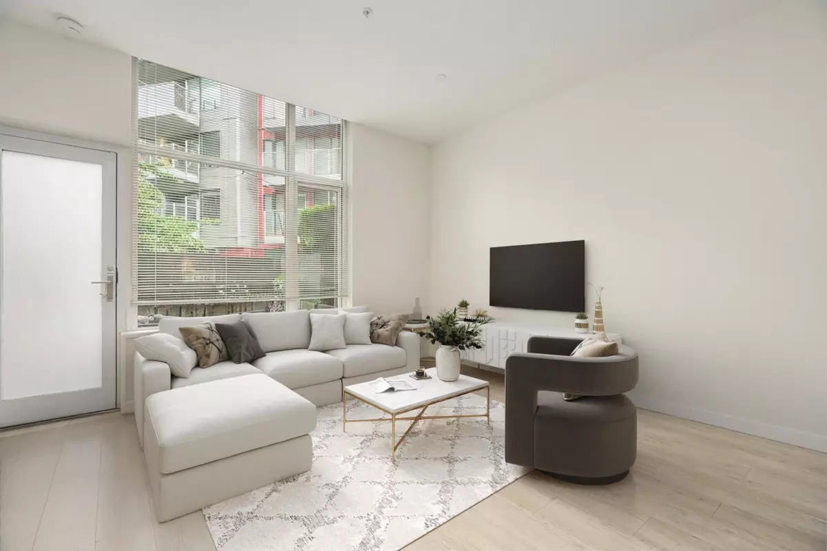 Living Room Photo of 109 417 Great Northern Way, Vancouver, BC