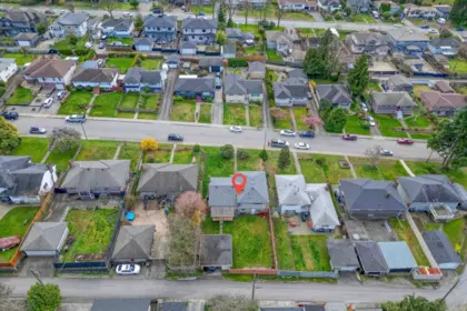 Aerial View of 9645 David Drive, Burnaby, BC