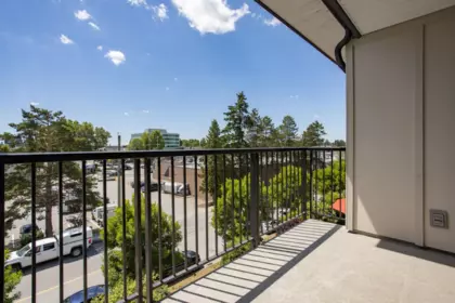 Outdoor Patio Photo of 419 12075 Edge Street, Maple Ridge, BC