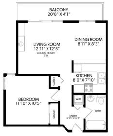 Laundry Room Photo of 204 833 W 16th Avenue, Vancouver, BC