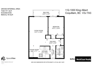Staircase Photo of 112 1000 King Albert Avenue, Coquitlam, BC