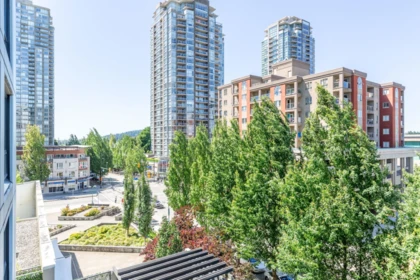Outdoor Deck Photo of 606 1185 The High Street, Coquitlam, BC