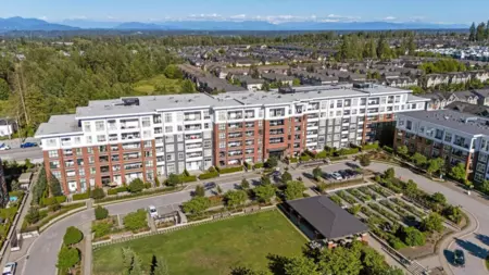 Aerial View of C103 8150 207 Street, Langley, BC