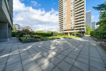 Aerial View of 1104 3737 Bartlett Court, Burnaby, BC