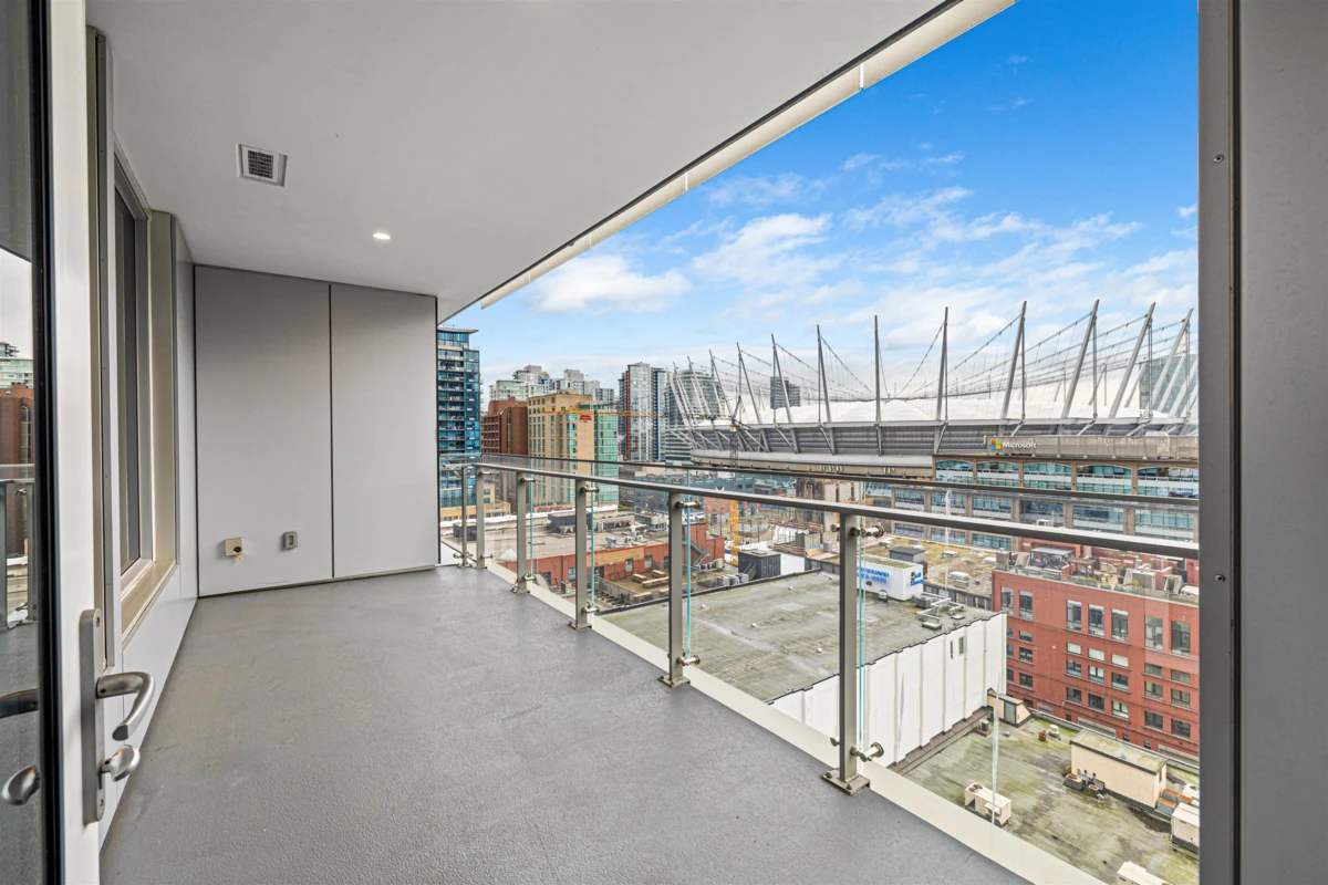 Living Room Photo of 1203 885 Cambie Street, Vancouver, BC