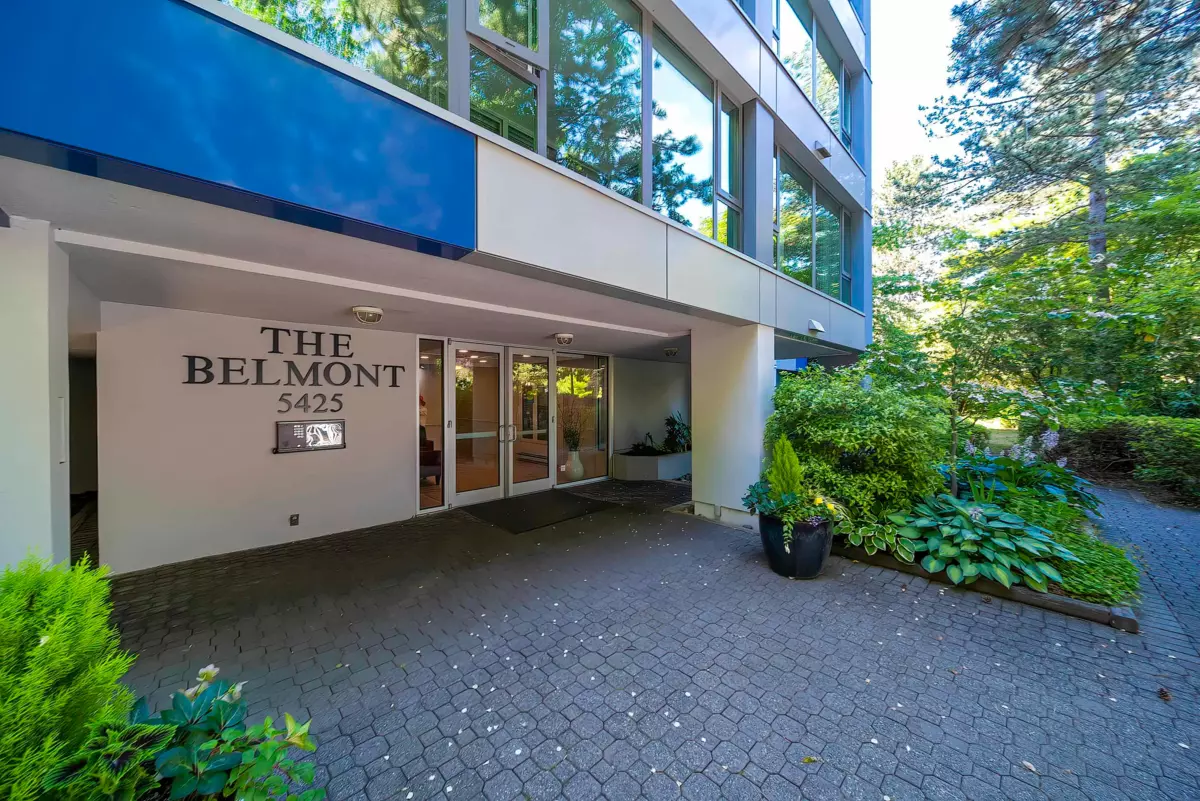 Exterior Rear Photo of 802 5425 Yew Street, Vancouver, BC