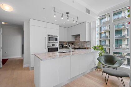 Breakfast Nook Photo of 609 185 Victory Ship Way, North Vancouver, BC