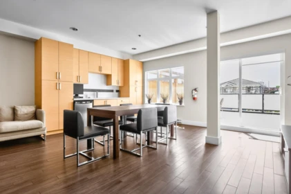 Aerial View of 202 4710 Hastings Street, Burnaby, BC
