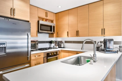 Kitchen Island Photo of 202 4710 Hastings Street, Burnaby, BC