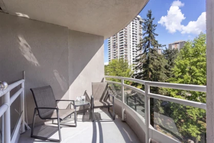 Outdoor Deck Photo of 706 9633 Manchester Drive, Burnaby, BC