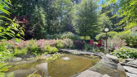 Aerial View of 207 1500 Ostler Court, North Vancouver, BC