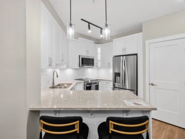 Kitchen Island Photo of A311 8233 208b Street Street, Langley, BC
