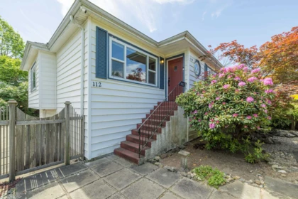 Exterior Rear Photo of 112 Durham Street, New Westminster, BC