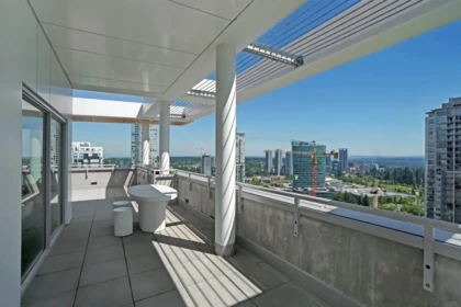 Outdoor Patio Photo of 1701 13318 104 Avenue, Surrey, BC