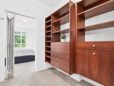 Walk-In Closet Photo of 304 100 Capilano Road, Port Moody, BC
