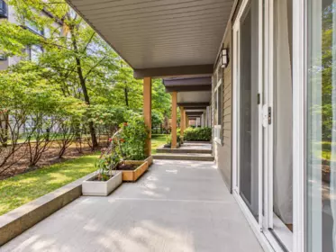 Outdoor Deck Photo of 120 6033 Katsura Street, Richmond, BC