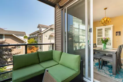Backyard Photo of 215 617 Smith Avenue, Coquitlam, BC