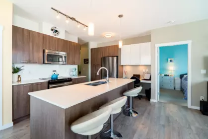 Kitchen Island Photo of 215 617 Smith Avenue, Coquitlam, BC
