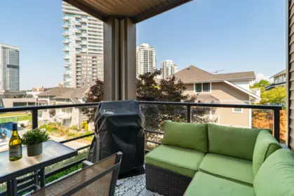 Outdoor Deck Photo of 215 617 Smith Avenue, Coquitlam, BC